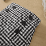 Houndstooth skirt dress